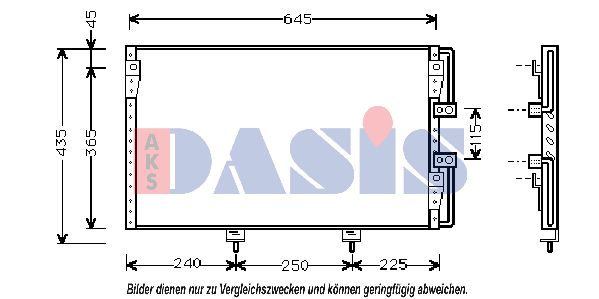 AKS DASIS Kondensaator,kliimaseade 210065N